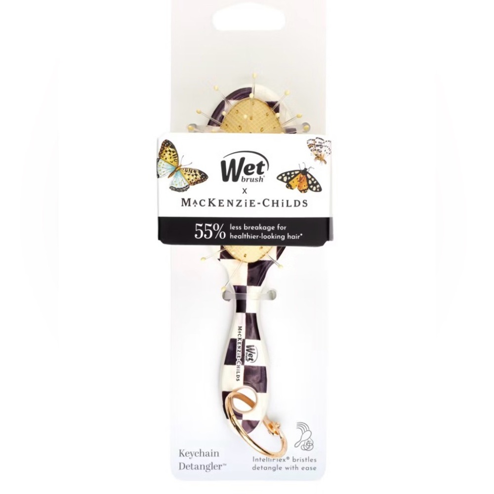 Wet Brush x MacKenzie-Childs Hairbrush Keychain Dentangler